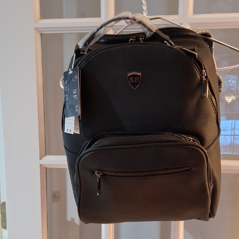 Black Men's Backpack